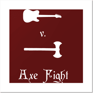 Axe Fight Posters and Art